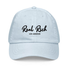 Real Rich LA w/ logo back Pastel baseball hat