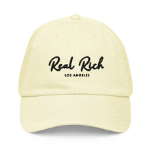 Real Rich LA w/ logo back Pastel baseball hat