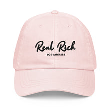 Real Rich LA w/ logo back Pastel baseball hat
