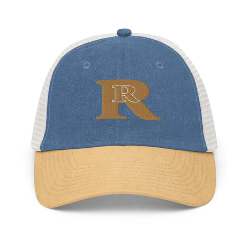 Real Rich Logo Pigment-dyed cap