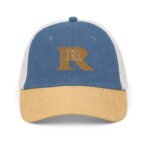 Real Rich Logo Pigment-dyed cap