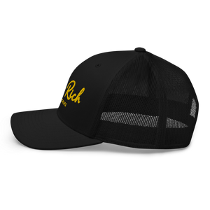 Real Rich LA Gold Trucker Cap