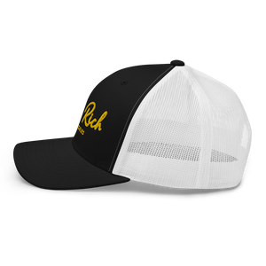 Real Rich LA Gold Trucker Cap