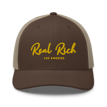 Real Rich LA Gold Trucker Cap