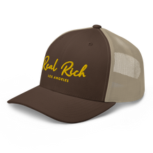 Real Rich LA Gold Trucker Cap