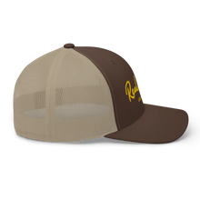 Real Rich LA Gold Trucker Cap