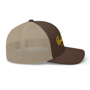 Real Rich LA Gold Trucker Cap