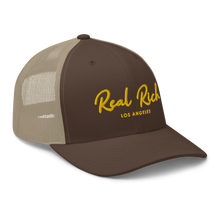 Real Rich LA Gold Trucker Cap