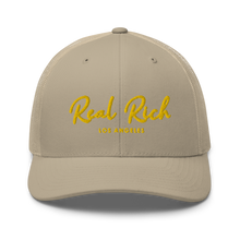 Real Rich LA Gold Trucker Cap