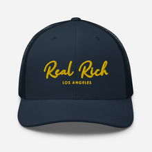 Real Rich LA Gold Trucker Cap