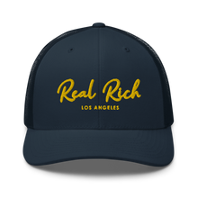 Real Rich LA Gold Trucker Cap