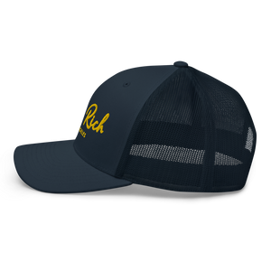 Real Rich LA Gold Trucker Cap