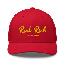 Real Rich LA Gold Trucker Cap