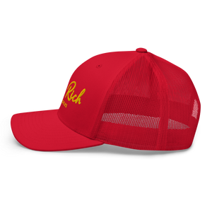 Real Rich LA Gold Trucker Cap