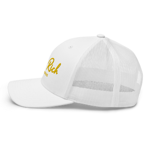 Real Rich LA Gold Trucker Cap