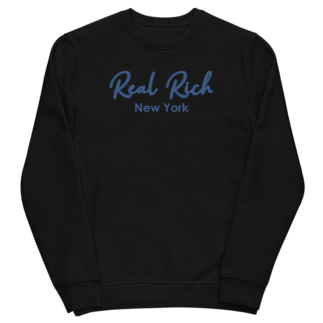 Real Rich New York Unisex eco sweatshirt