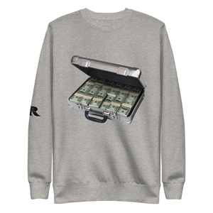 Real Rich Suitcase RRLA back Unisex Fleece Pullover