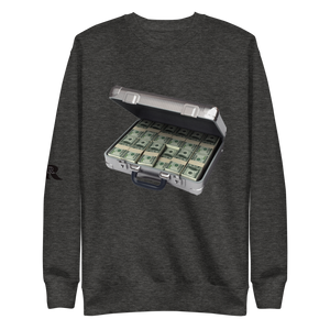 Real Rich Suitcase RRLA back Unisex Fleece Pullover