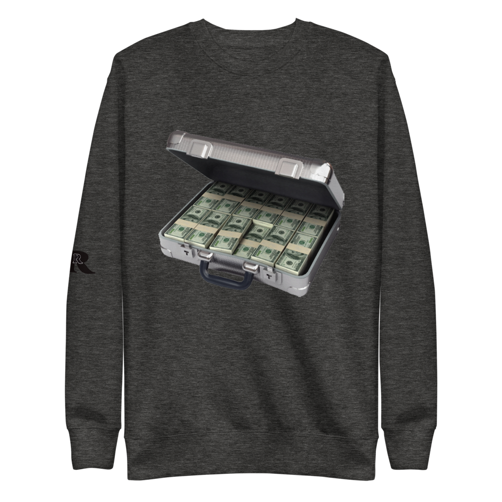 Real Rich Suitcase RRLA back Unisex Fleece Pullover