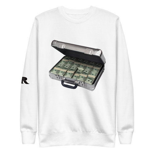 Real Rich Suitcase RRLA back Unisex Fleece Pullover