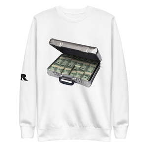 Real Rich Suitcase RRLA back Unisex Fleece Pullover