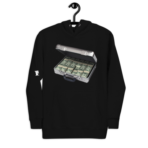 Real Rich SuitCase Unisex Hoodie